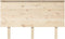 vidaXL - Hoofdbord - 139x6x82,5 - cm - massief - grenenhout