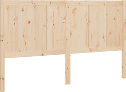 vidaXL - Hoofdbord - 140,5x4x100 - cm - massief - grenenhout