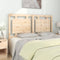 vidaXL - Hoofdbord - 140,5x4x100 - cm - massief - grenenhout