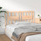 vidaXL - Hoofdbord - 140,5x4x100 - cm - massief - grenenhout