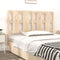 vidaXL - Hoofdbord - 140,5x4x100 - cm - massief - grenenhout