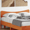 vidaXL - Hoofdbord - 140 - cm - massief - grenenhout - wasbruin