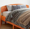 vidaXL - Hoofdbord - 140 - cm - massief - grenenhout - wasbruin