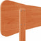 vidaXL - Hoofdbord - 140 - cm - massief - grenenhout - wasbruin