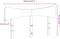 vidaXL - Hoofdbord - 140 - cm - massief - grenenhout - wit