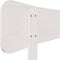 vidaXL - Hoofdbord - 140 - cm - massief - grenenhout - wit