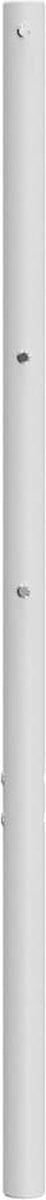 vidaXL - Hoofdbord - 140 - cm - metaal - wit