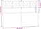 vidaXL - Hoofdbord - 140 - cm - metaal - wit