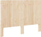 vidaXL - Hoofdbord - 140x104 - cm - massief - grenenhout