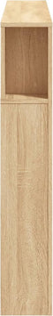 vidaXL - Hoofdbord - 140x18,5x103,5 - cm - bewerkt - hout - sonoma - eikenkleurig