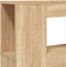 vidaXL - Hoofdbord - 140x18,5x103,5 - cm - bewerkt - hout - sonoma - eikenkleurig