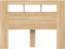 vidaXL - Hoofdbord - 140x18,5x103,5 - cm - bewerkt - hout - sonoma - eikenkleurig