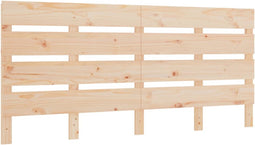 vidaXL - Hoofdbord - 140x3x80 - cm - massief - grenenhout