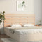 vidaXL - Hoofdbord - 140x3x80 - cm - massief - grenenhout