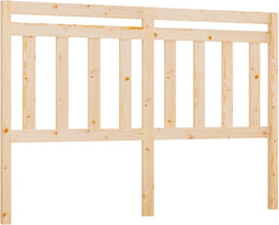 vidaXL - Hoofdbord - 140x4x100 - cm - massief - grenenhout