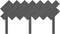 vidaXL - Hoofdbord - 141x3x80,5 - cm - massief - grenenhout - grijs