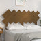 vidaXL - Hoofdbord - 141x3x80,5 - cm - massief - grenenhout - honingbruin