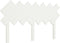vidaXL - Hoofdbord - 141x3x80,5 - cm - massief - grenenhout - wit