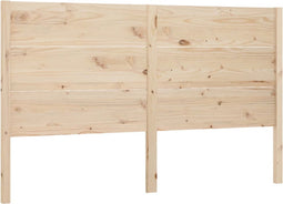vidaXL - Hoofdbord - 141x4x100 - cm - massief - grenenhout