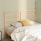 vidaXL - Hoofdbord - 141x4x100 - cm - massief - grenenhout