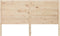 vidaXL - Hoofdbord - 141x4x100 - cm - massief - grenenhout