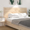 vidaXL - Hoofdbord - 141x4x100 - cm - massief - grenenhout