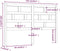 vidaXL - Hoofdbord - 141x4x100 - cm - massief - grenenhout
