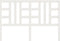 vidaXL - Hoofdbord - 141x4x100 - cm - massief - grenenhout - wit