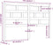 vidaXL - Hoofdbord - 141x4x100 - cm - massief - grenenhout - wit