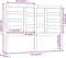 vidaXL - Hoofdbord - 141x4x104 - cm - massief - grenenhout - grijs