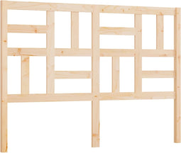 vidaXL - Hoofdbord - 141x4x104 - cm - massief - grenenhout