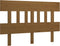 vidaXL - Hoofdbord - 143,5x3x81 - cm - massief - grenenhout - honingbruin