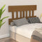vidaXL - Hoofdbord - 143,5x3x81 - cm - massief - grenenhout - honingbruin