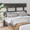 vidaXL - Hoofdbord - 144x3x81 - cm - massief - grenenhout - grijs