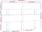 vidaXL - Hoofdbord - 144x3x81 - cm - massief - grenenhout - grijs