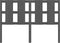 vidaXL - Hoofdbord - 145,5x4x100 - cm - massief - grenenhout - grijs