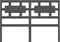 vidaXL - Hoofdbord - 145,5x4x100 - cm - massief - grenenhout - grijs