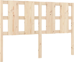 vidaXL - Hoofdbord - 145,5x4x100 - cm - massief - grenenhout