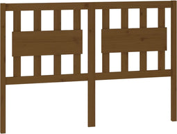 vidaXL - Hoofdbord - 145,5x4x100 - cm - massief - grenenhout - honingbruin