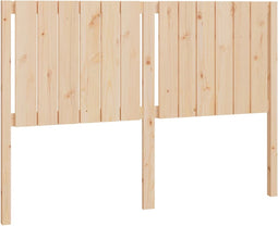 vidaXL - Hoofdbord - 145,5x4x100 - cm - massief - grenenhout