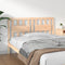 vidaXL - Hoofdbord - 145,5x4x100 - cm - massief - grenenhout