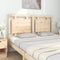 vidaXL - Hoofdbord - 145,5x4x100 - cm - massief - grenenhout