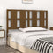 vidaXL - Hoofdbord - 145,5x4x100 - cm - massief - grenenhout - honingbruin