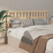 vidaXL - Hoofdbord - 145,5x4x100 - cm - massief - grenenhout