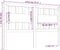 vidaXL - Hoofdbord - 145,5x4x100 - cm - massief - grenenhout - wit