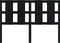vidaXL - Hoofdbord - 145,5x4x100 - cm - massief - grenenhout - zwart