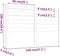 vidaXL - Hoofdbord - 146x4x100 - cm - massief - grenenhout - grijs