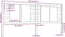 vidaXL - Hoofdbord - 146x4x100 - cm - massief - grenenhout - grijs