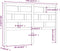 vidaXL - Hoofdbord - 146x4x100 - cm - massief - grenenhout - grijs