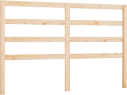 vidaXL - Hoofdbord - 146x4x100 - cm - massief - grenenhout
